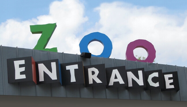HZ_Houston Zoo_Entrance Graphics