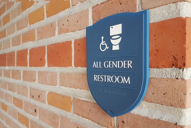 RU_Rice University Gender Inclusive_RRP.Z1 Restroom Plaque