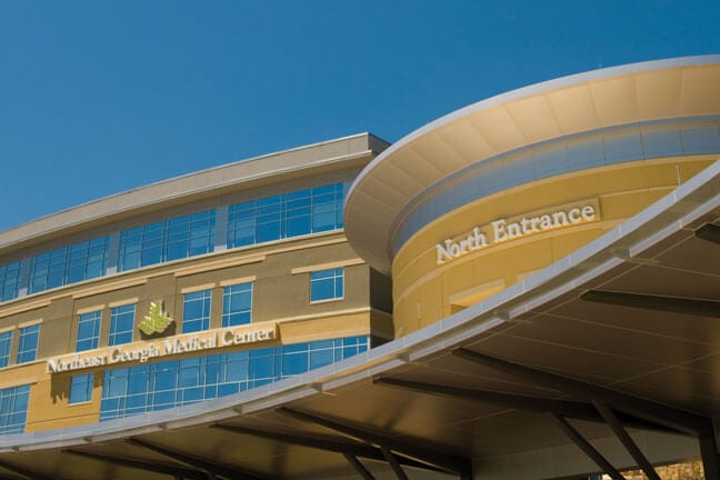 Northeast Georgia Medical Center - Building Mounted Letters & Logo