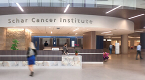 ISCI_Inova Schar Cancer Institute_Entrance Lobby