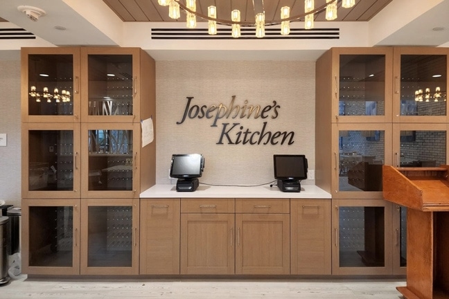 Belmont Village Senior Living - La Jolla: Interior Josephine's Kitchen Graphics JKG