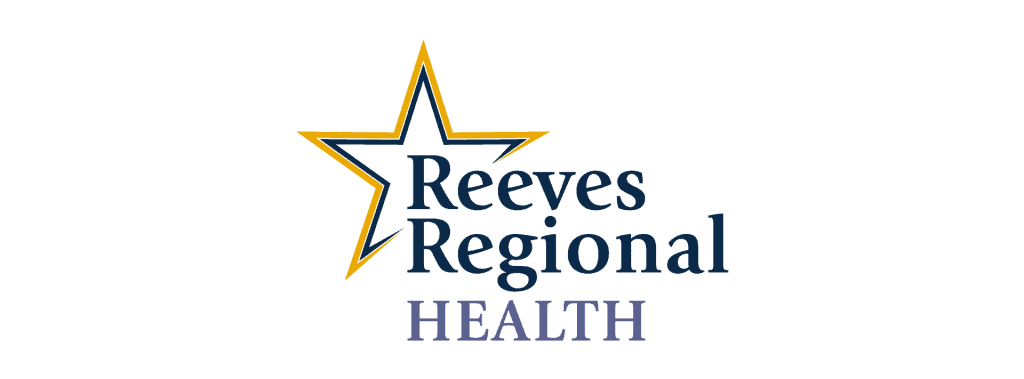 Reeves Regional Health: Logo Stacked
