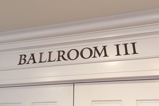 Charleston Gaillard Center - Interior Individual Letters IL: Ballroom