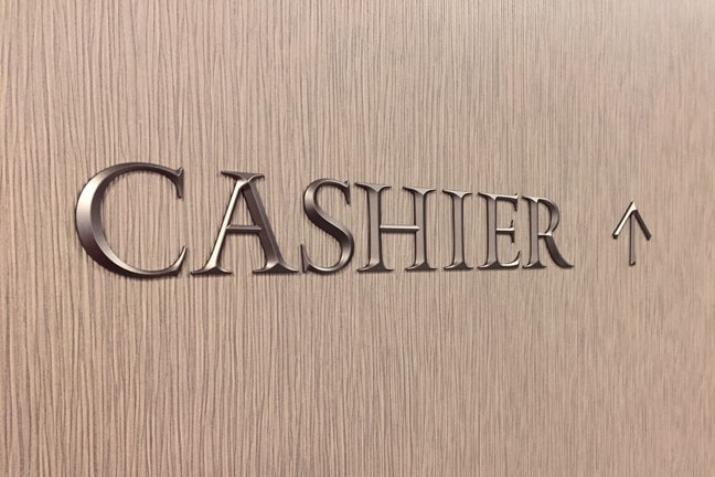 Charleston Gaillard Center - Interior Individual Letters IL: Cashier