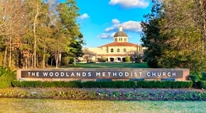 The Woodlands Methodist Church - Exterior Ceremonial Entrance Monument CEM