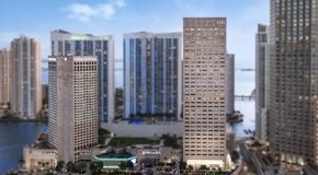 CitiGroup Center: Exterior Building with a View of Biscayne Bay