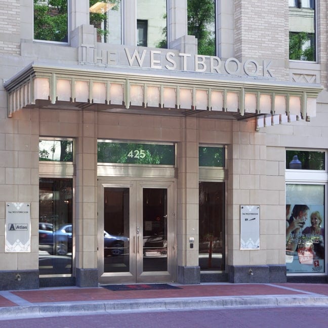 Sundance Square Westbrook: Exterior Building Identification Letterforms BIL