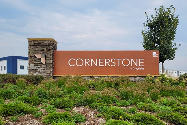 Cornerstone Grayslake - Exterior Secondary Identity Monument SIM