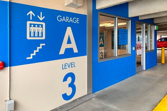 Houston Methodist West Hospital Garage A - Garage Super Graphics GSG (Level 3)