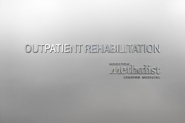 Houston Methodist West Hospital MOB 3 - Interior Individual Letterform and Logo Graphics ILG