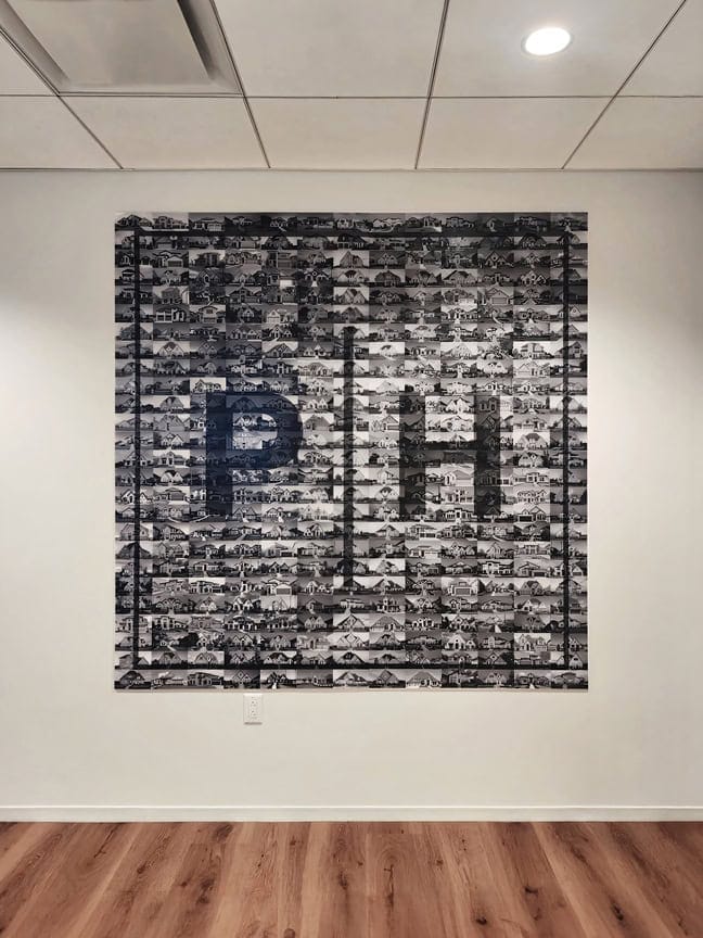 Perry Homes Headquarters: Interior Creative Wall Mosaic CWM.A