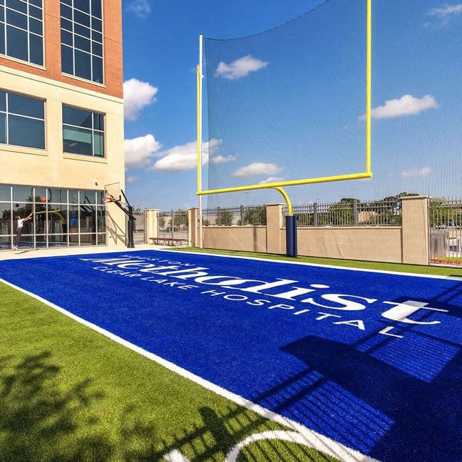 Houston Methodist Clear Lake Hospital MOB4: Exterior Orthopedic Sports Medicine Football Field