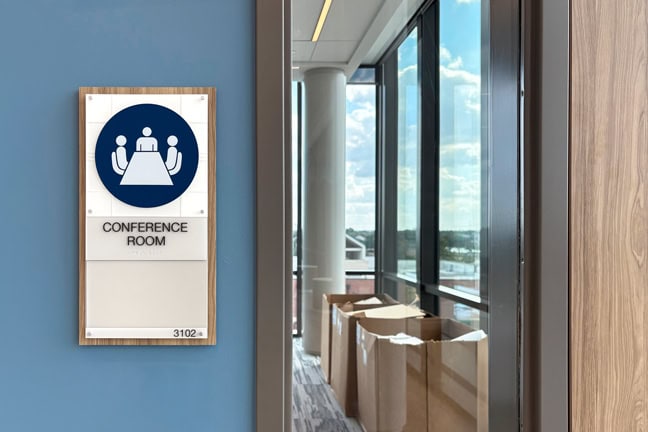 Houston Methodist Cinco Ranch Hospital - Interior Conference Room Plaque CRP